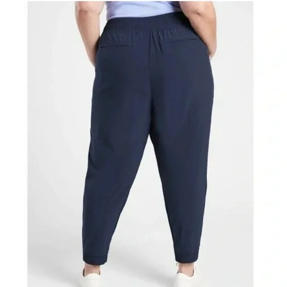 Athleta Brooklyn Jogger Navy Blue Size 18 - Picture 2 of 12